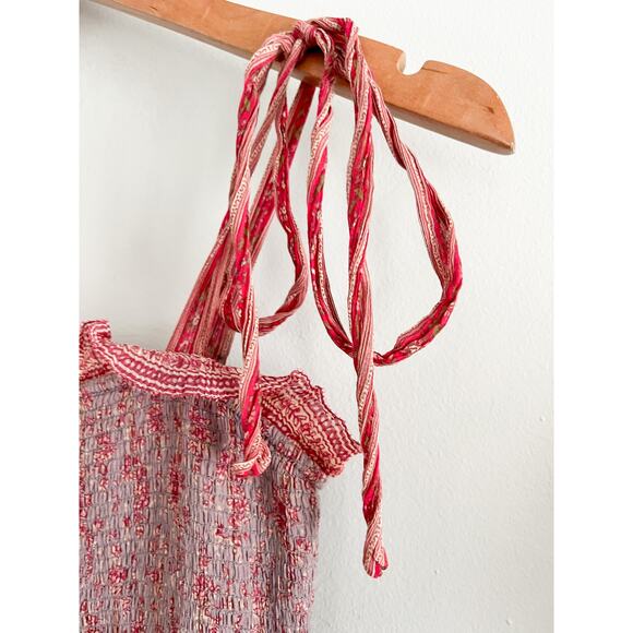 ZIMMERMANN | NWT | Juniper Floral Print Silk-Blend Tiered Maxi Dress | Sz 0 - Picture 9 of 14